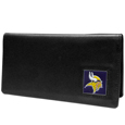 Minnesota Vikings Leather Checkbook Cover